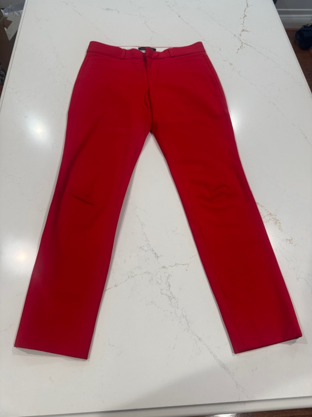 Banana Republic Red “Sloan” Women's Pants - Picture 2 of 5